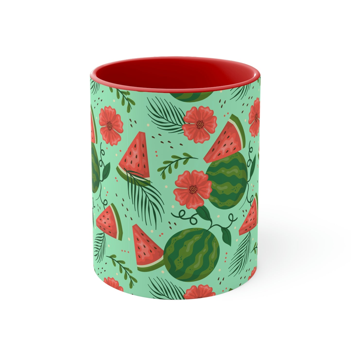 Watermelon Accent Coffee Mug, 11oz