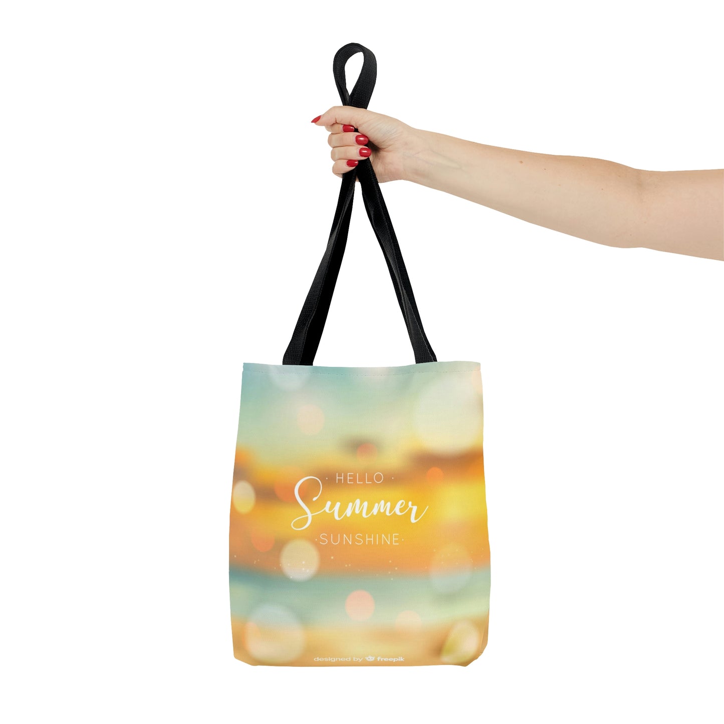 Summer Sun & Fun AOP Tote Bag