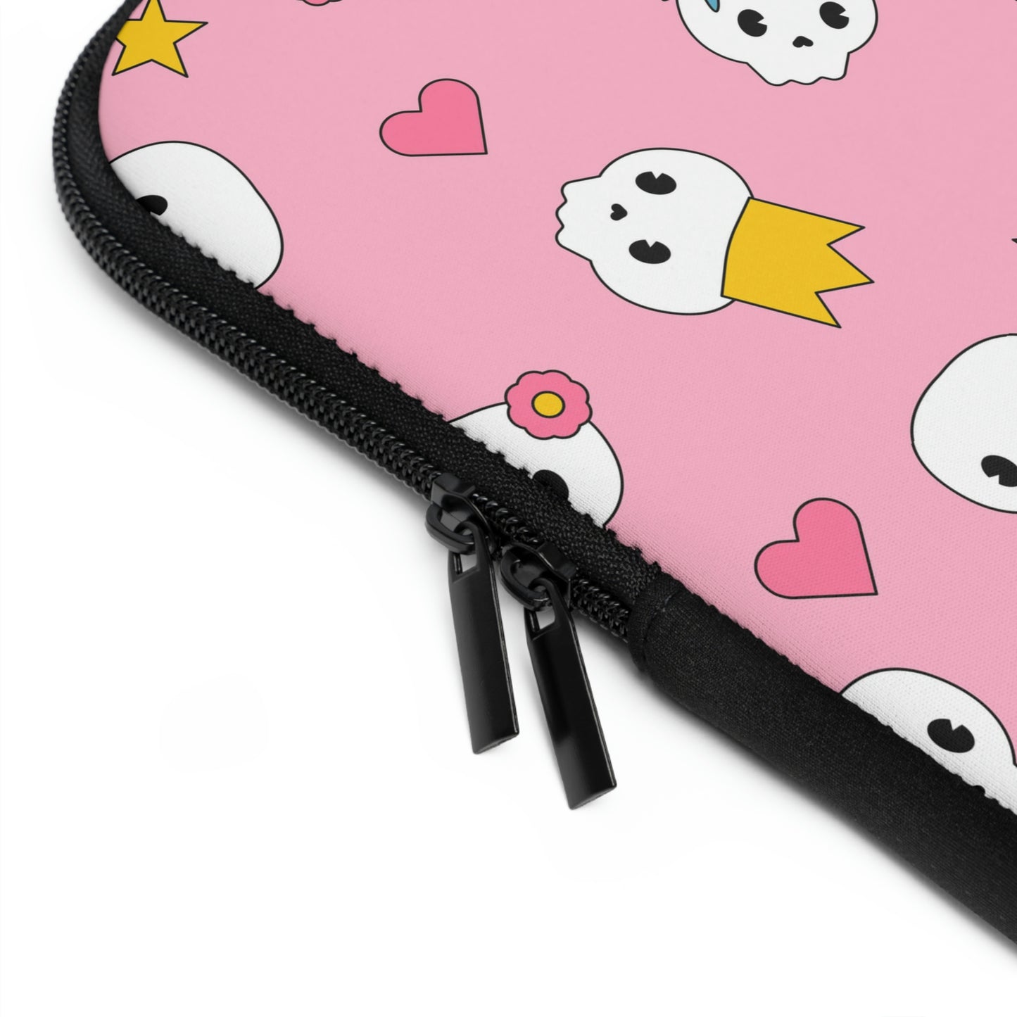 Pink Sculls Mobile Tablet Laptop Sleeve