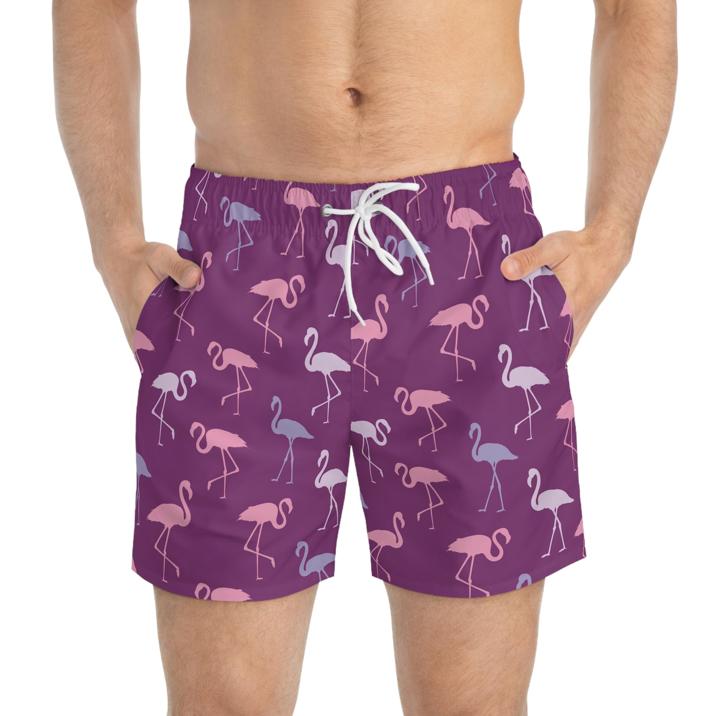 Flamingo Swim Trunks