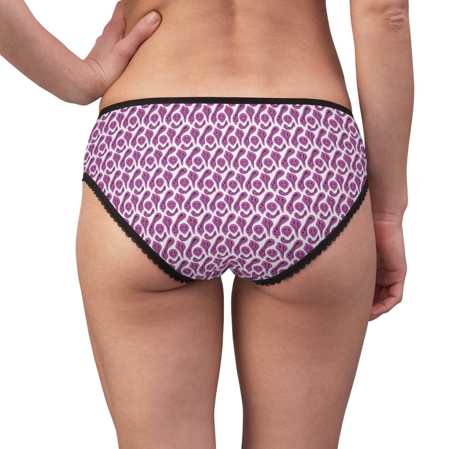 Liquide Pink Smileys Women's Briefs