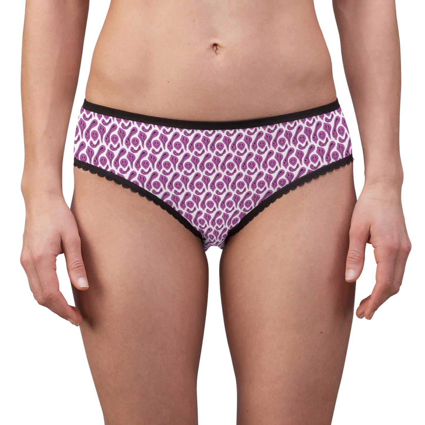 Liquide Pink Smileys Women's Briefs