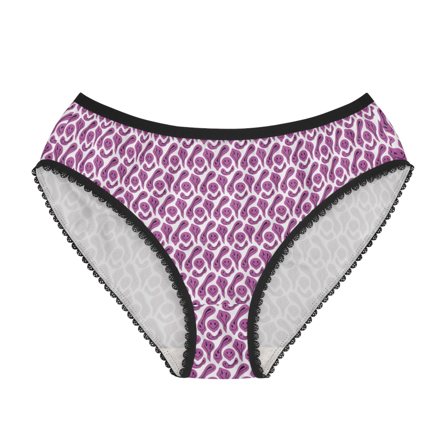 Liquide Pink Smileys Women's Briefs