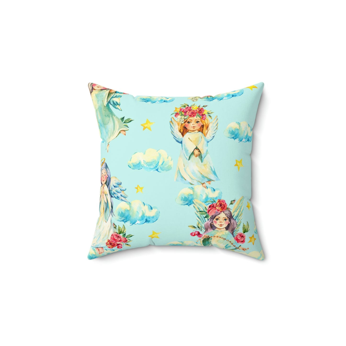 Faux Suede Square Pillow