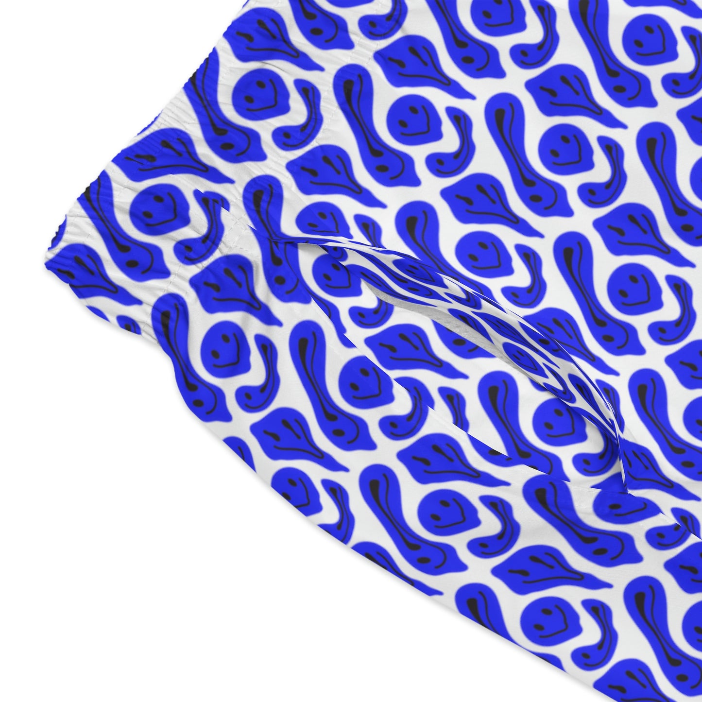 Liquid Blue Smileys Swim Trunks