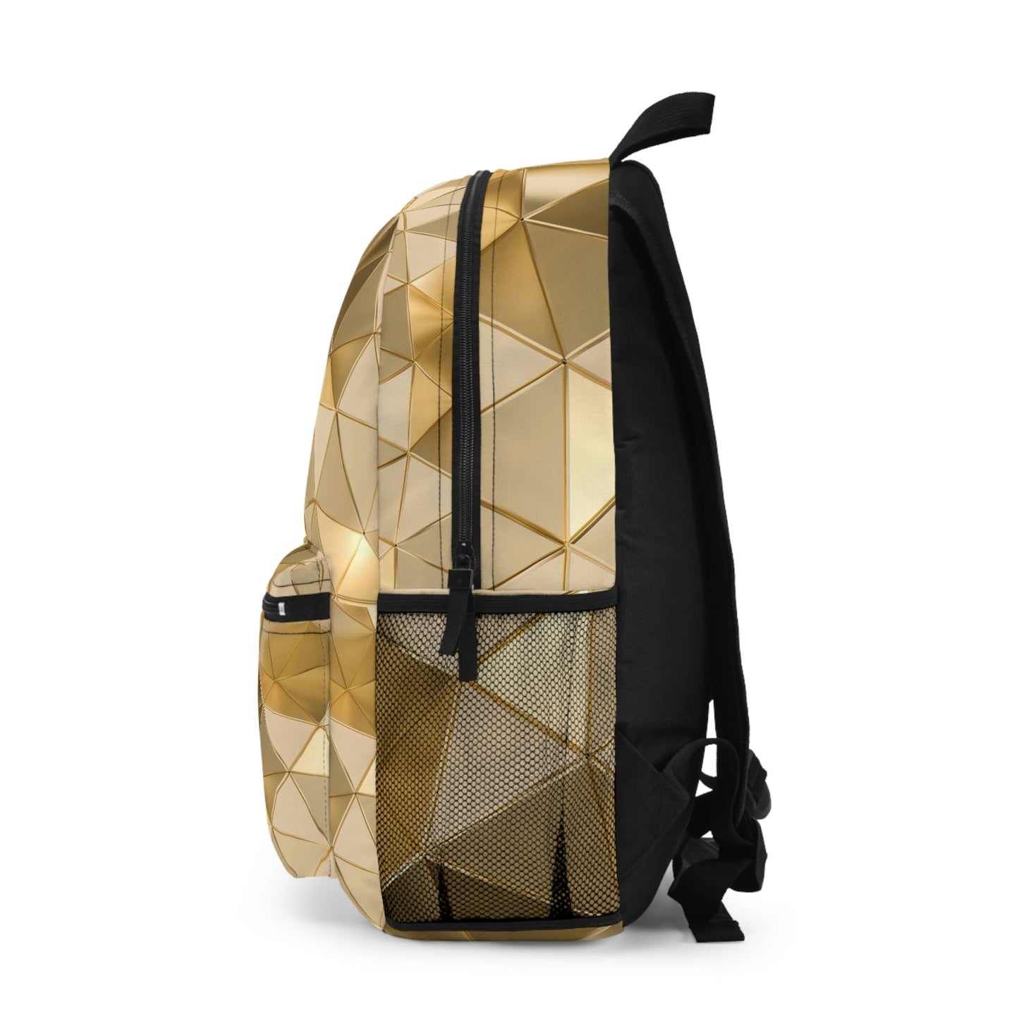 Gold Pyramide Backpack