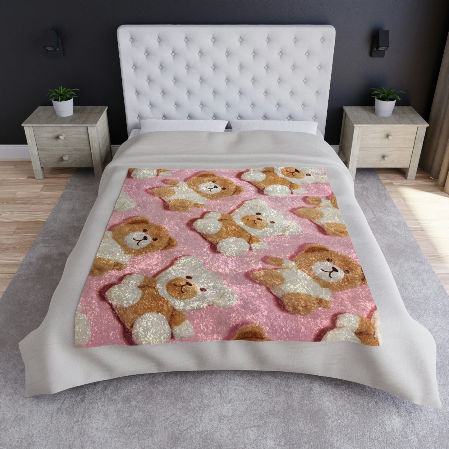 Crushed Velvet Blanket