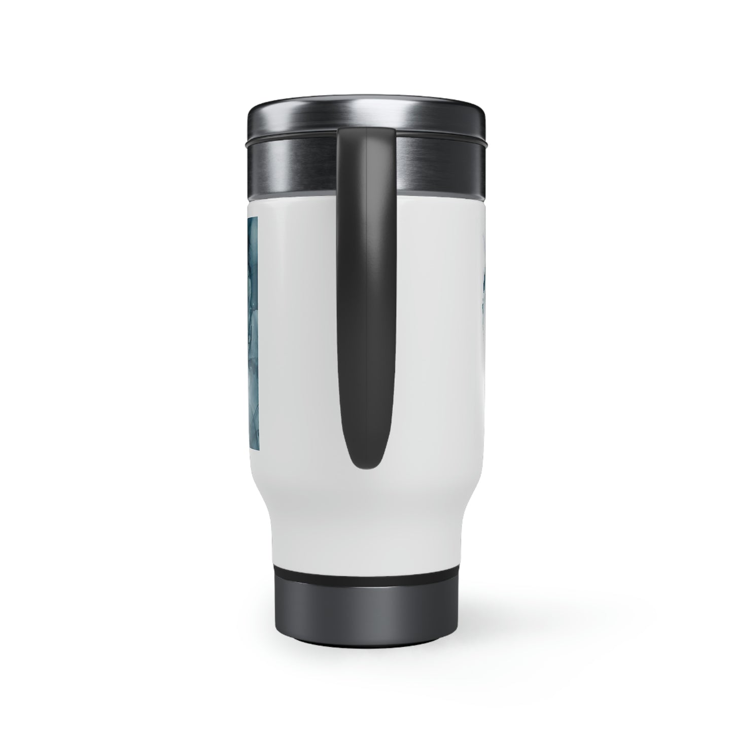 Stainless Steel Travel Mug with Handle, 14oz