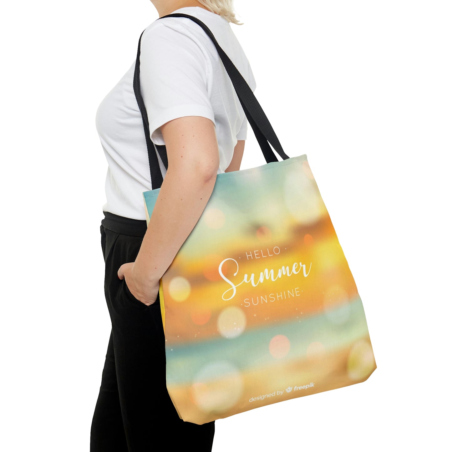Summer Sun & Fun AOP Tote Bag