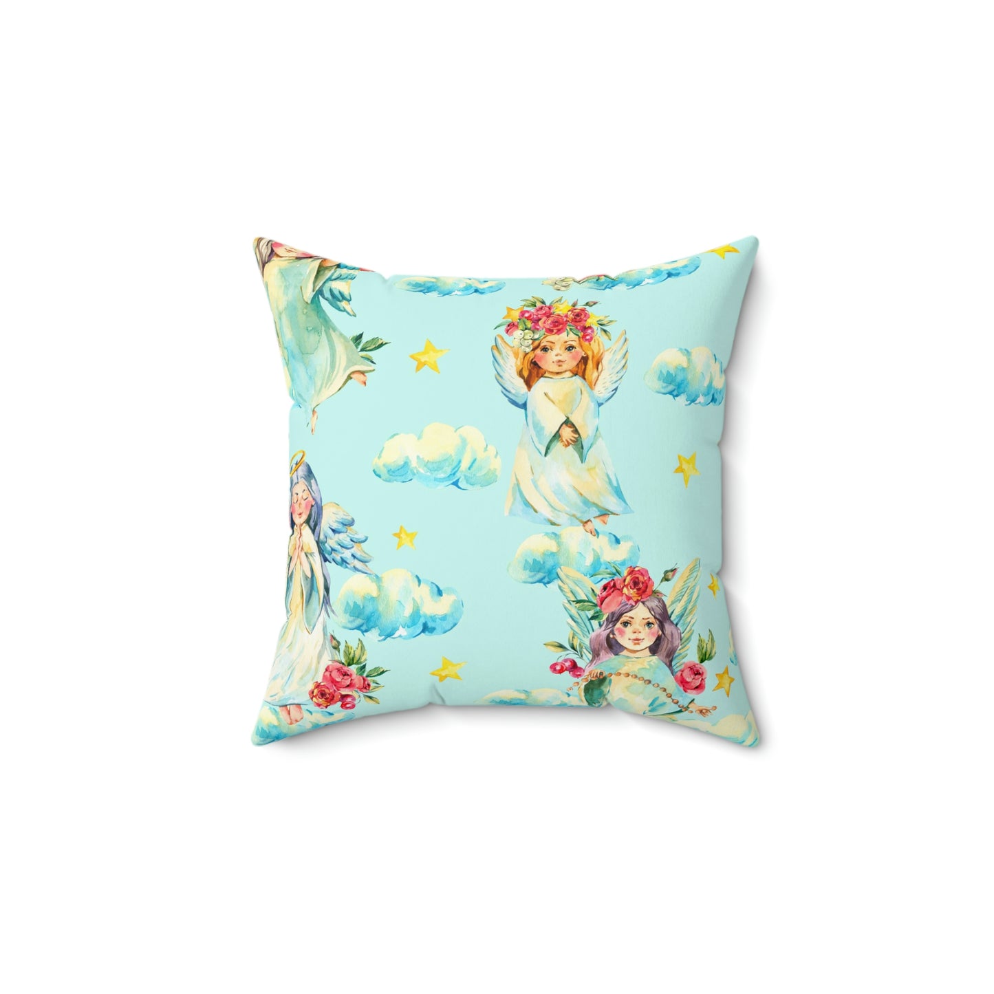 Faux Suede Square Pillow