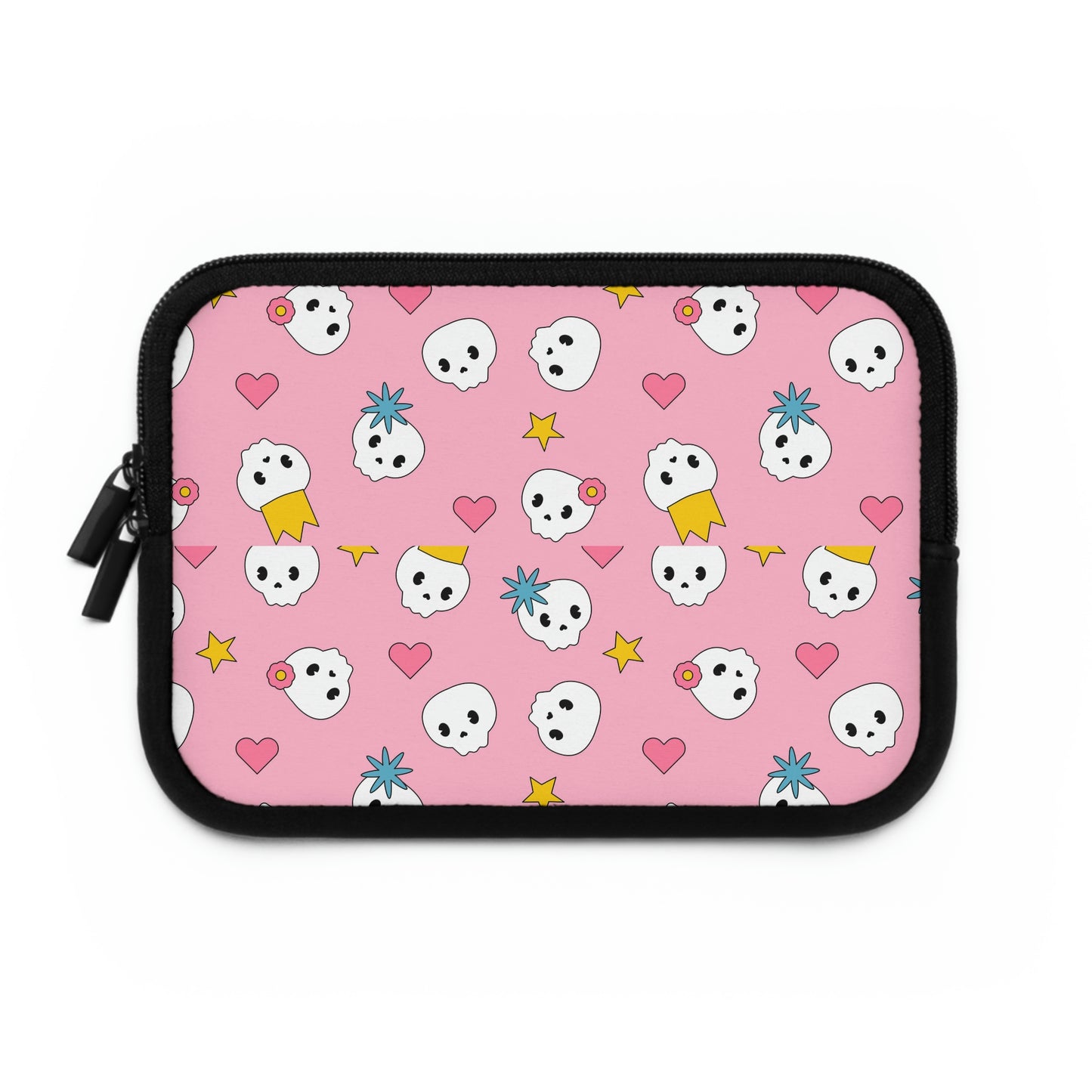 Pink Sculls Mobile Tablet Laptop Sleeve