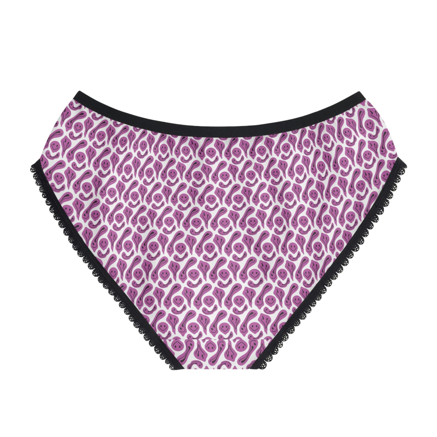 Liquide Pink Smileys Women's Briefs