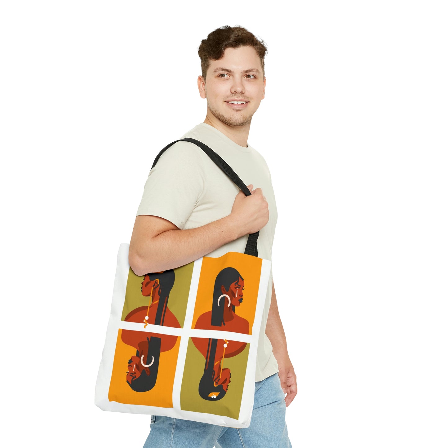 Indianer AOP Tote Bag