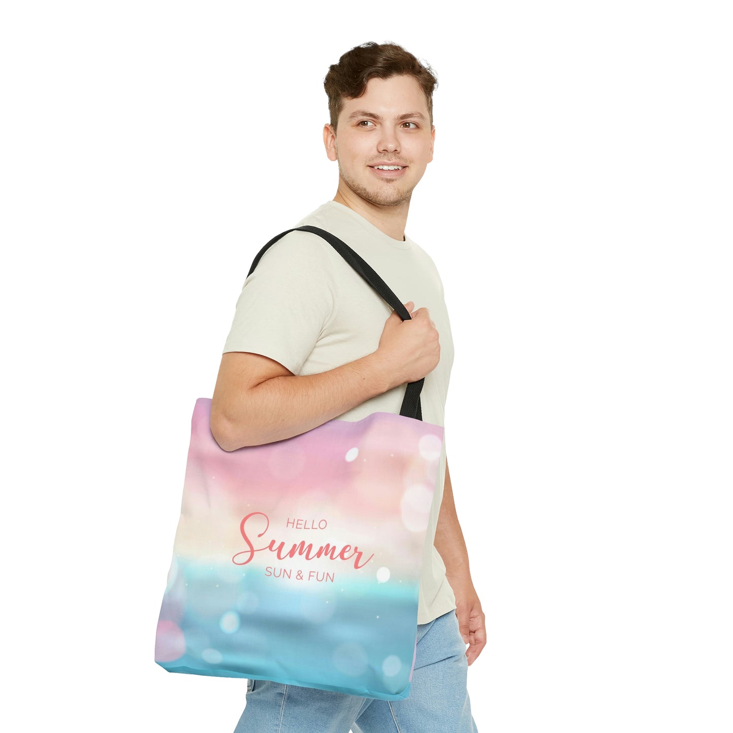 Summer Sun & Fun AOP Tote Bag
