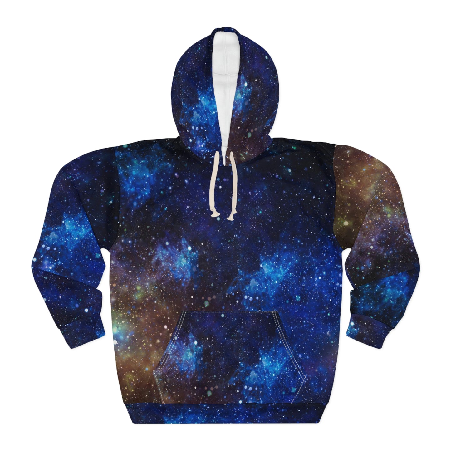 Blue Galaxie AOP Unisex Pullover Hoodie