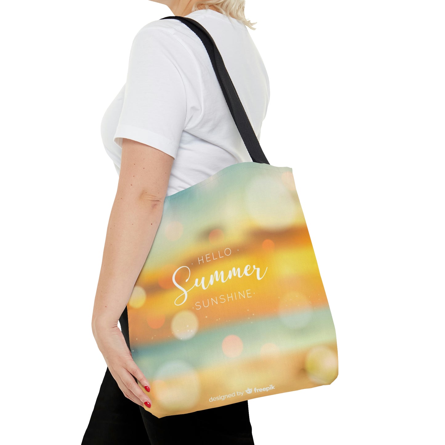 Summer Sun & Fun AOP Tote Bag