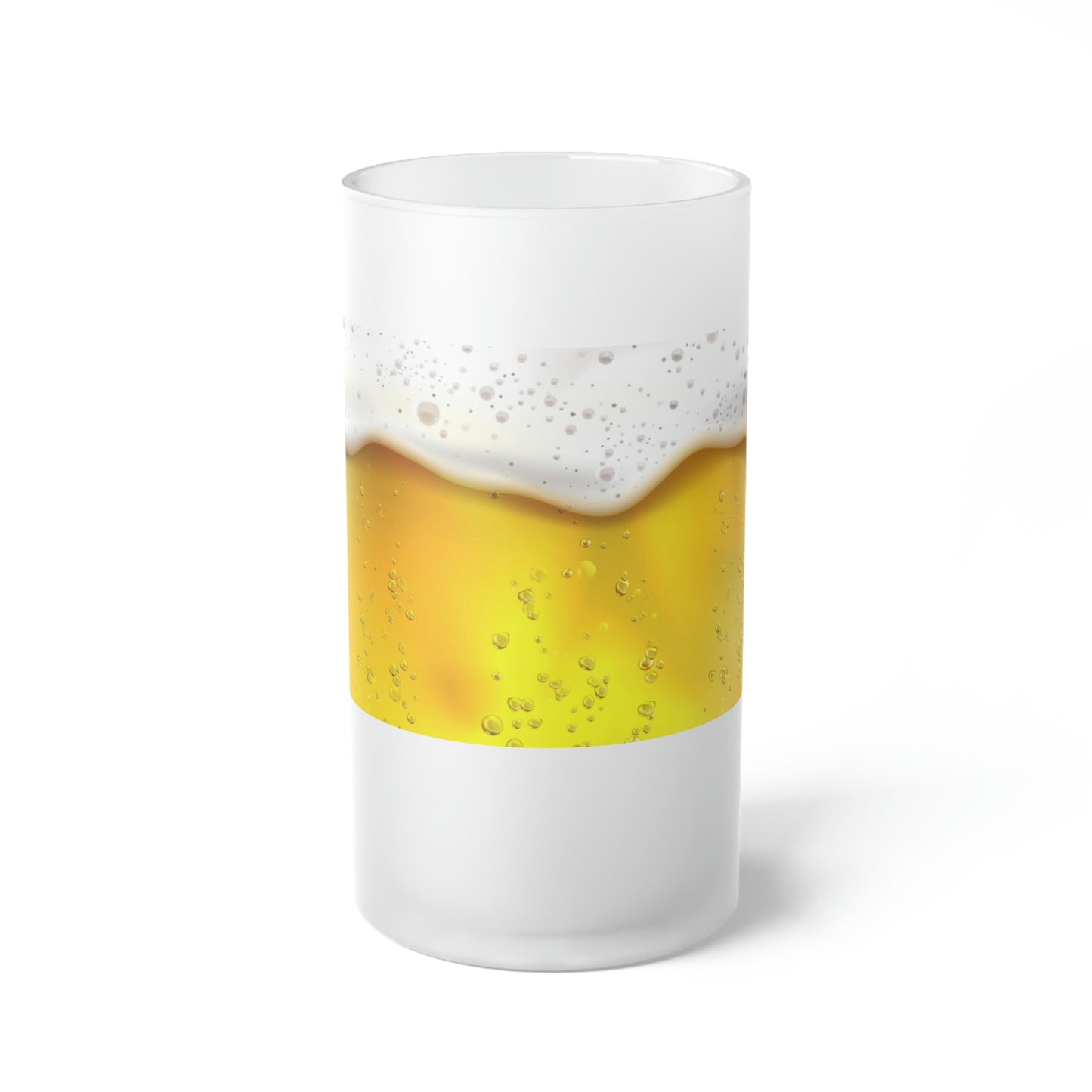 Frosted Glass Beer Mug