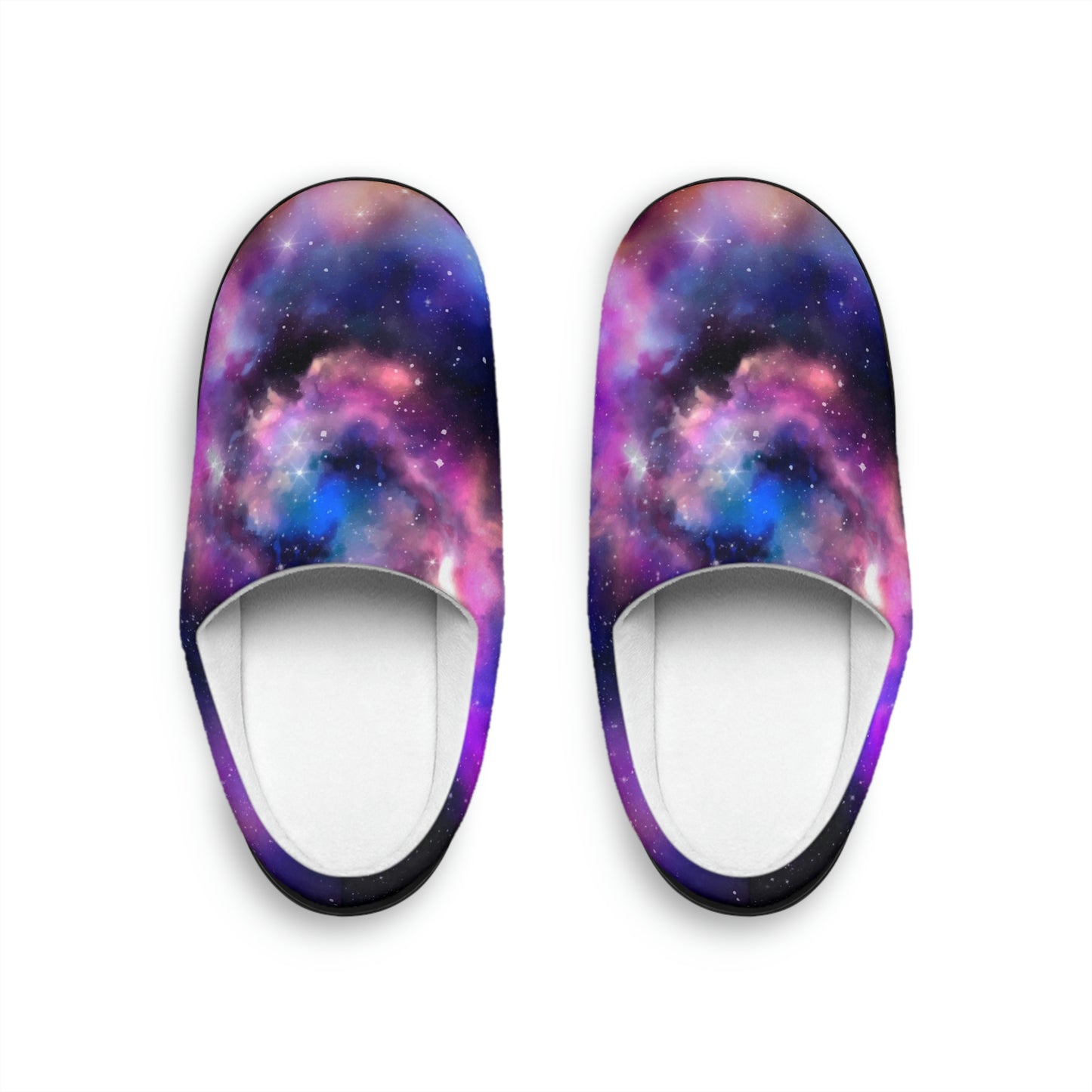 Galaxy fog Men's Indoor Slippers