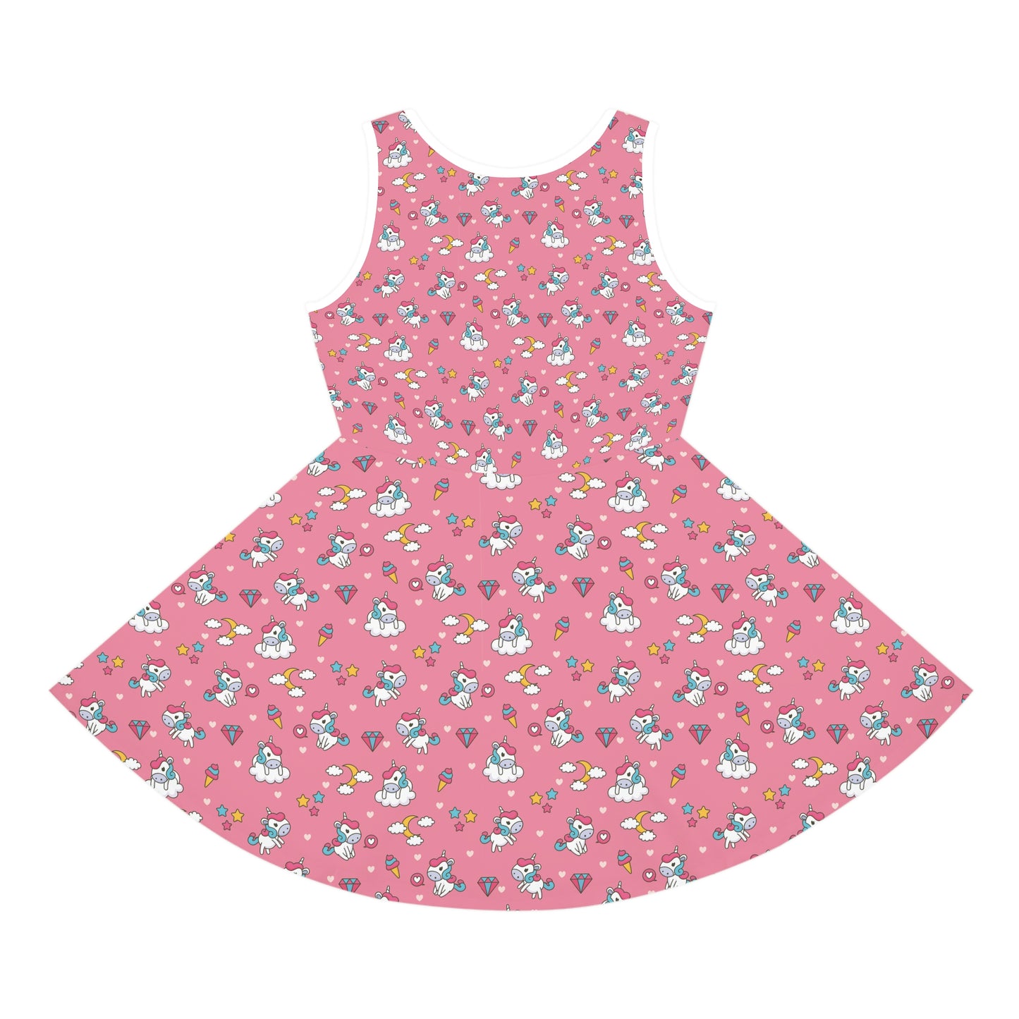 Girls' Sleeveless Sundress (AOP)