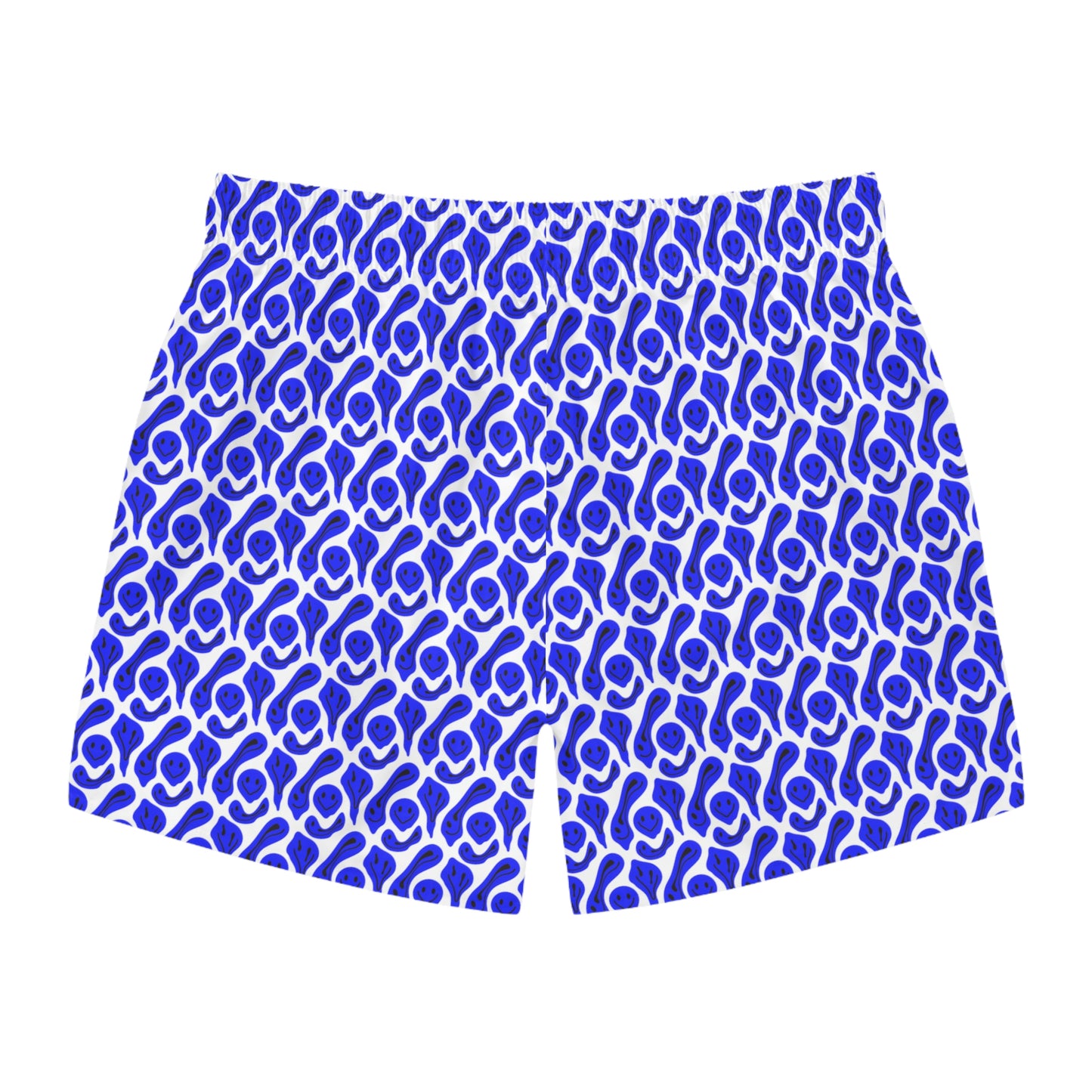 Liquid Blue Smileys Swim Trunks