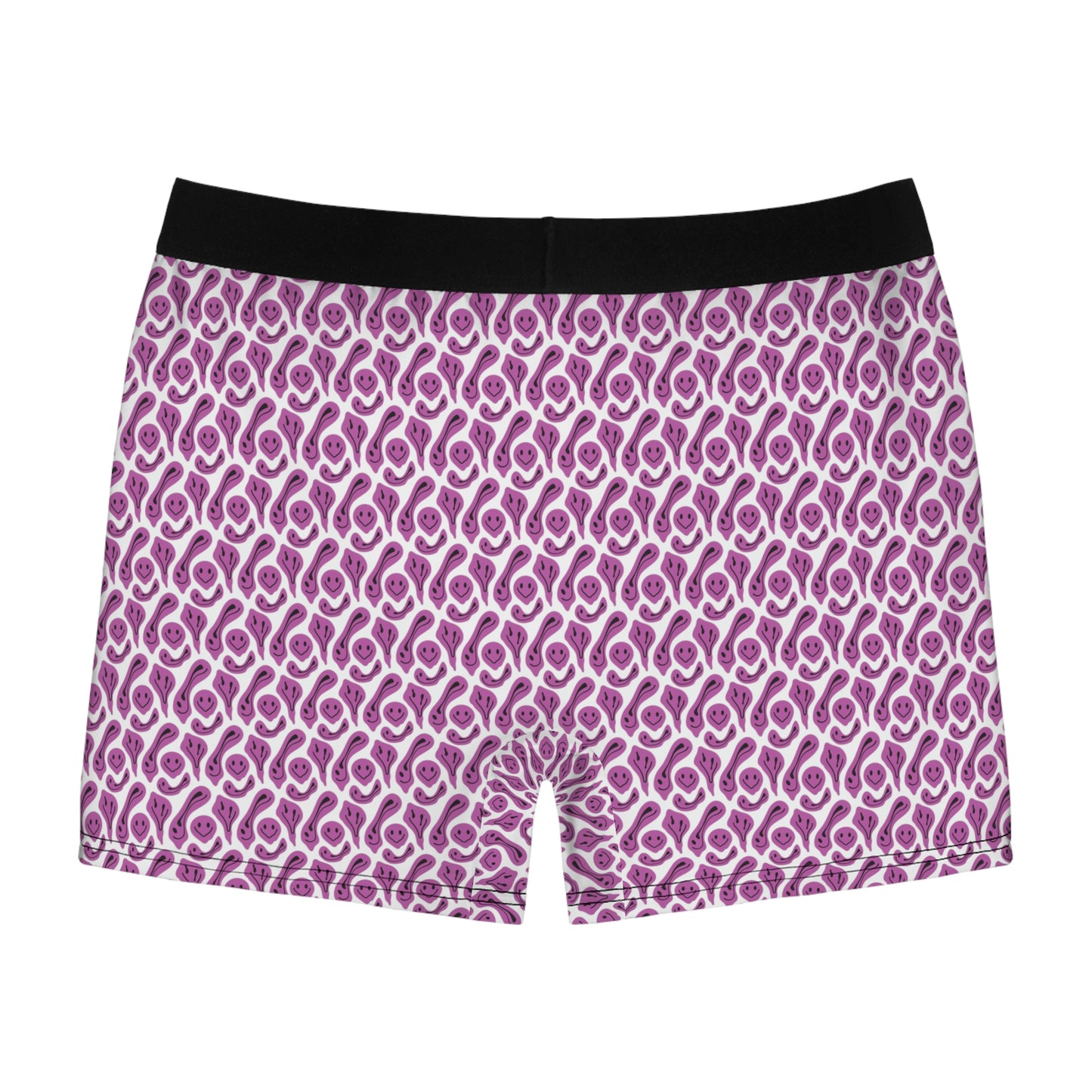 Liquide Pink Smileys Men's Boxer Briefs