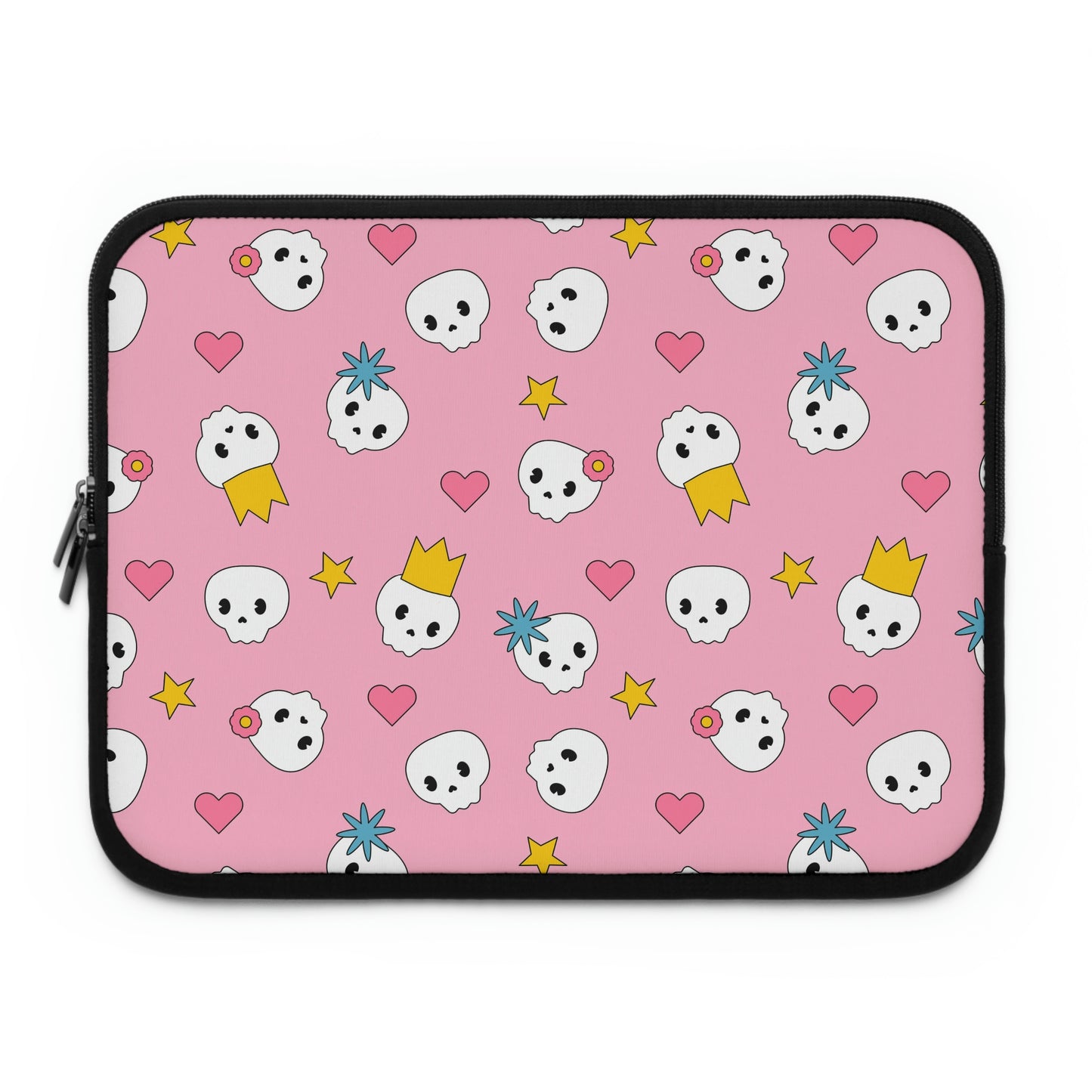 Pink Sculls Mobile Tablet Laptop Sleeve