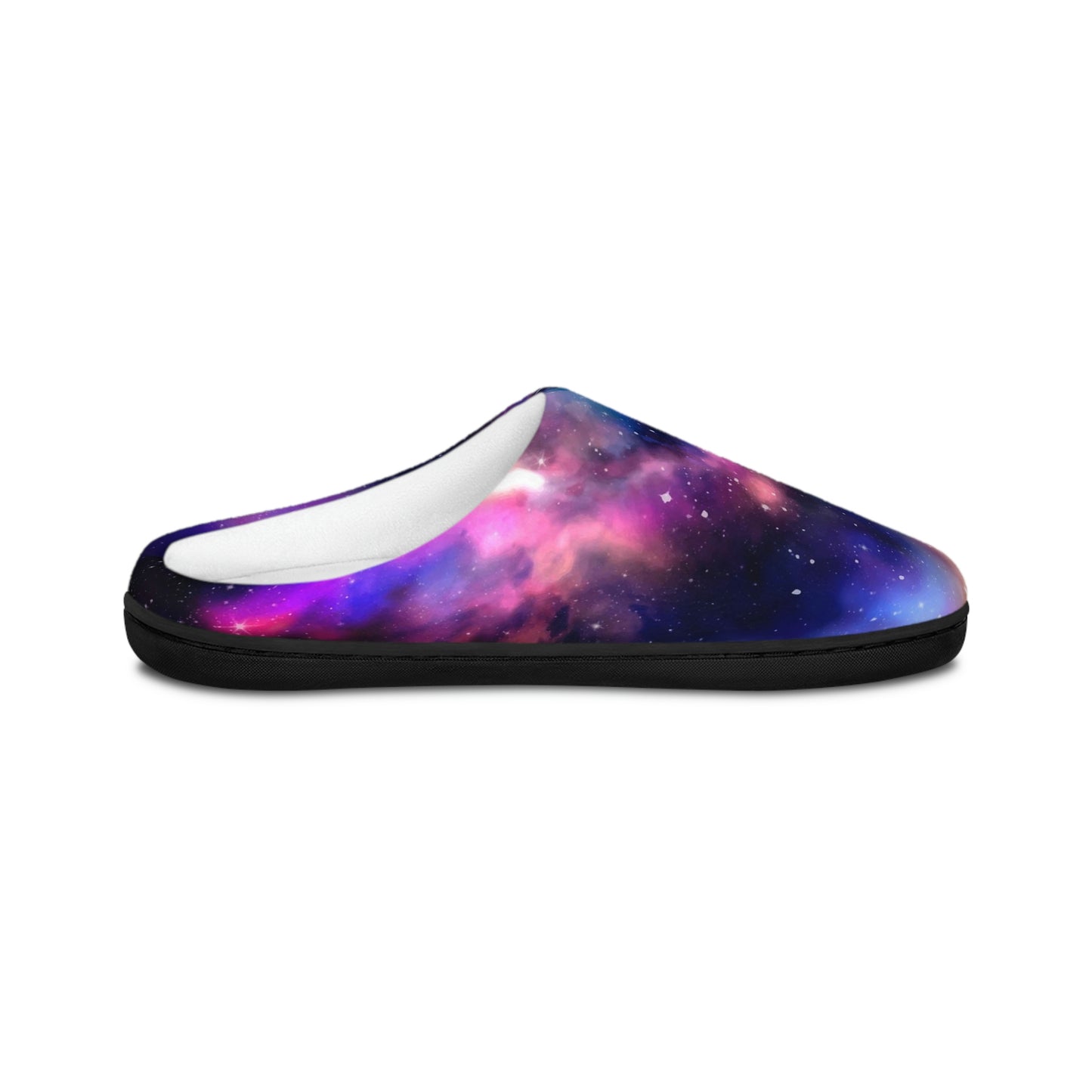 Galaxy fog Men's Indoor Slippers