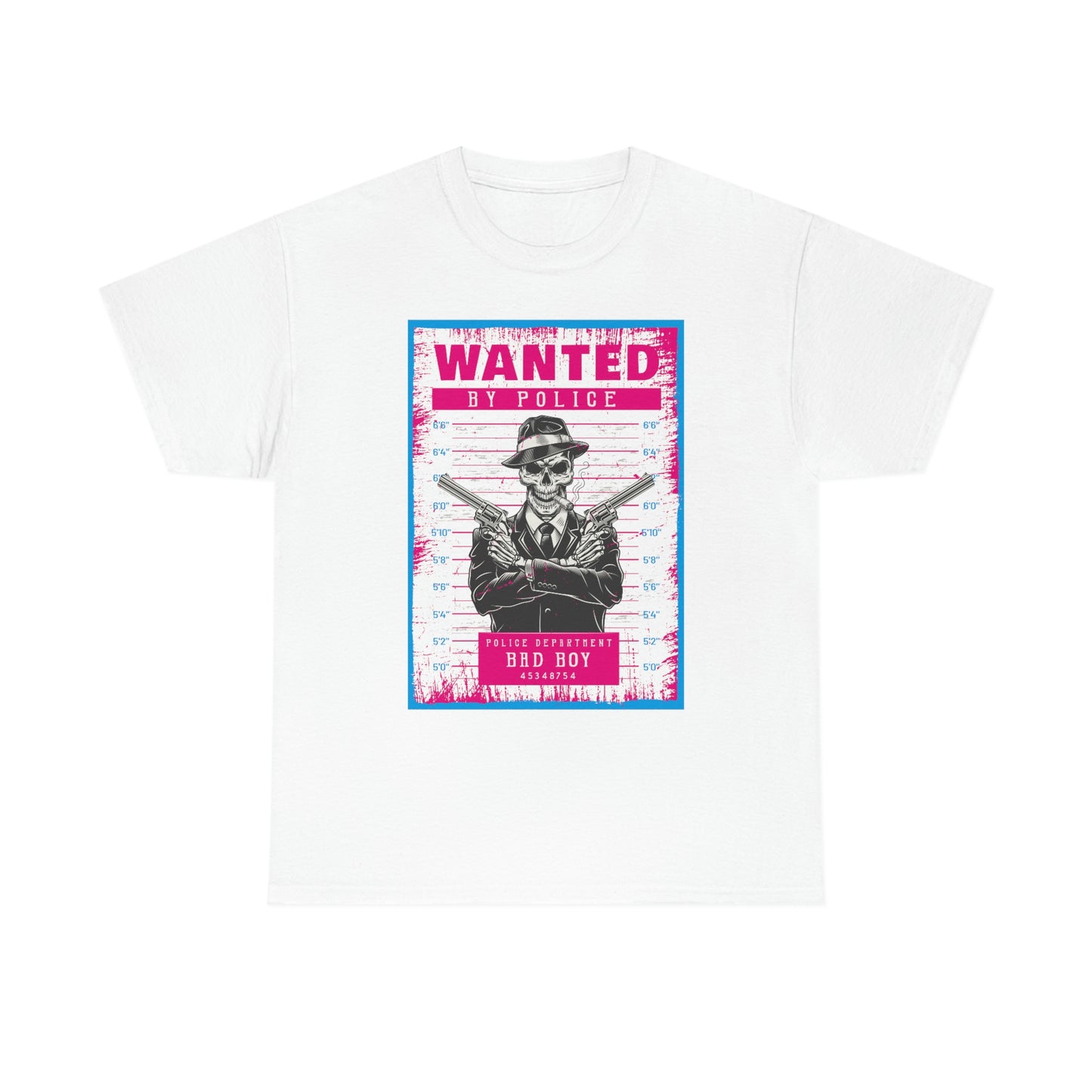 Copy of Wanted SKULL Unisex Heavy Cotton Tee