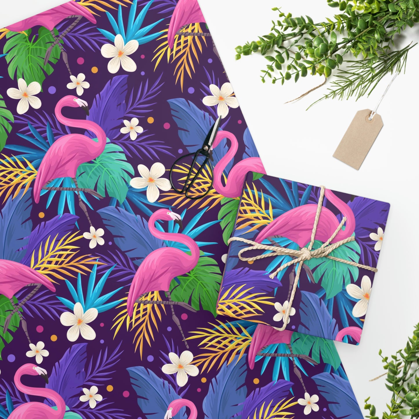 Flamingo Wrapping Paper
