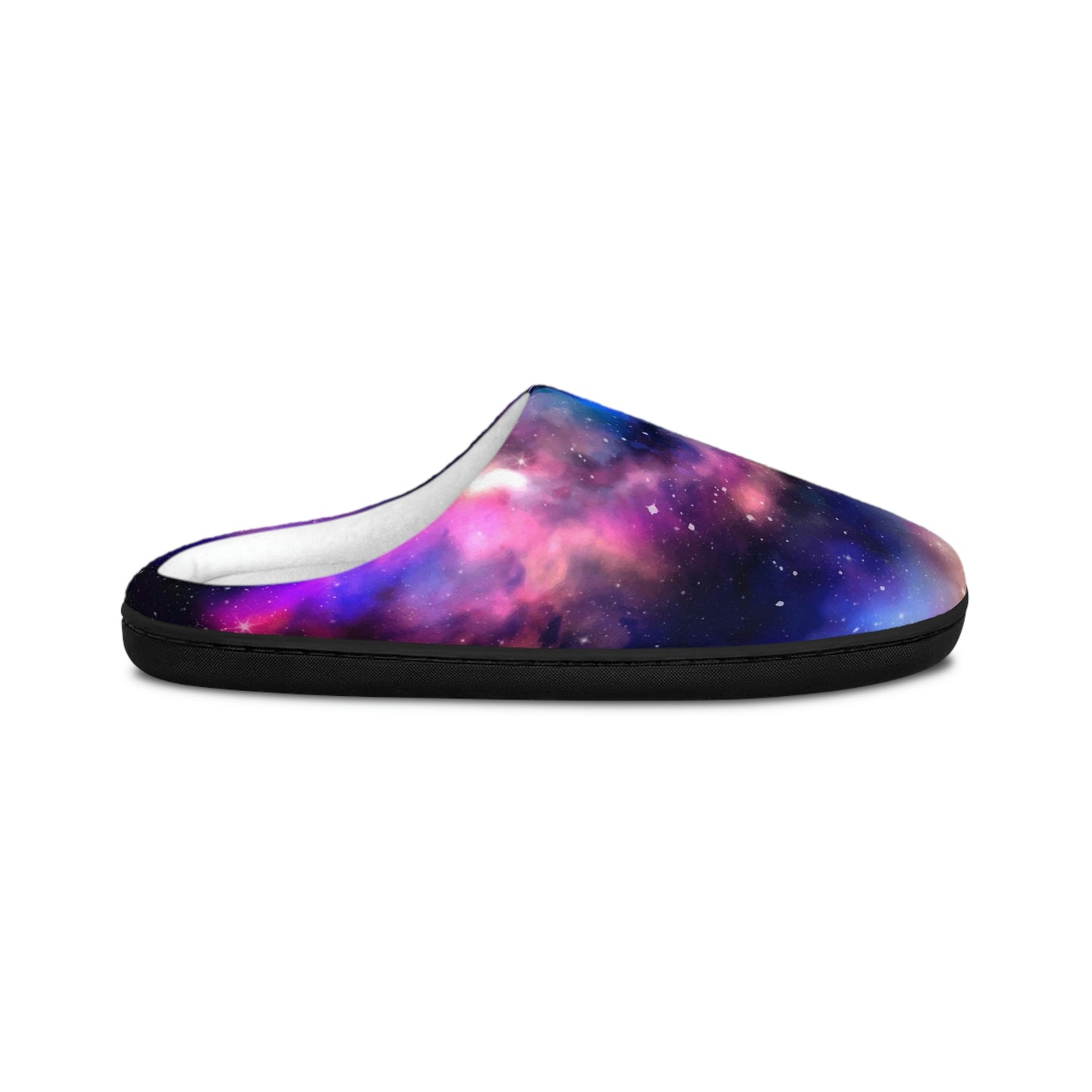 Galaxy fog Men's Indoor Slippers