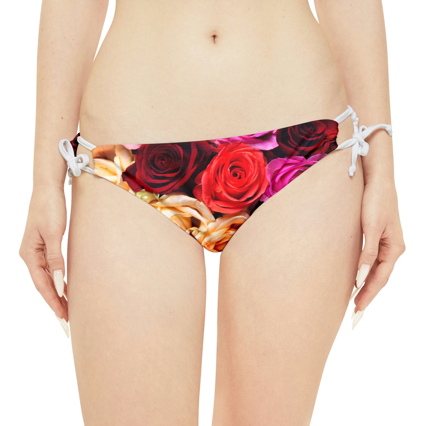 Roses Strappy Bikini Set