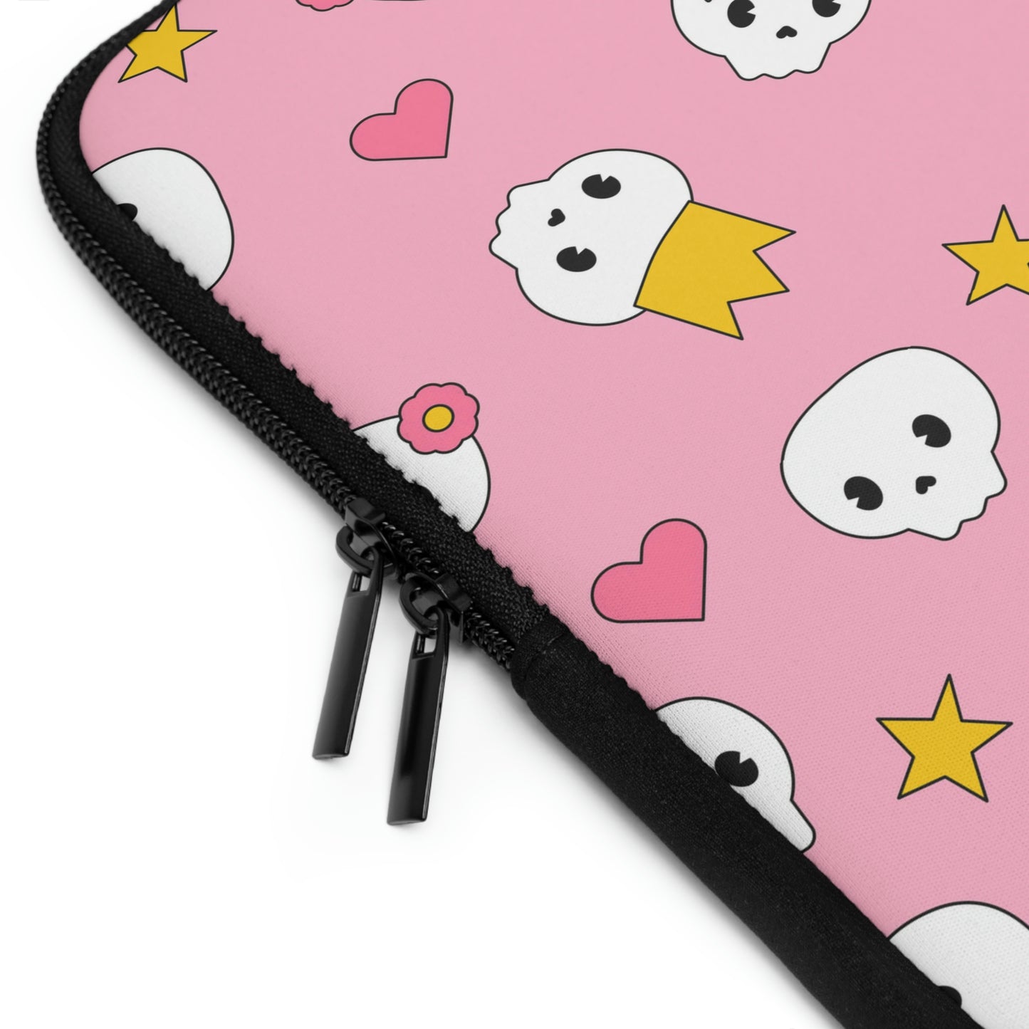 Pink Sculls Mobile Tablet Laptop Sleeve