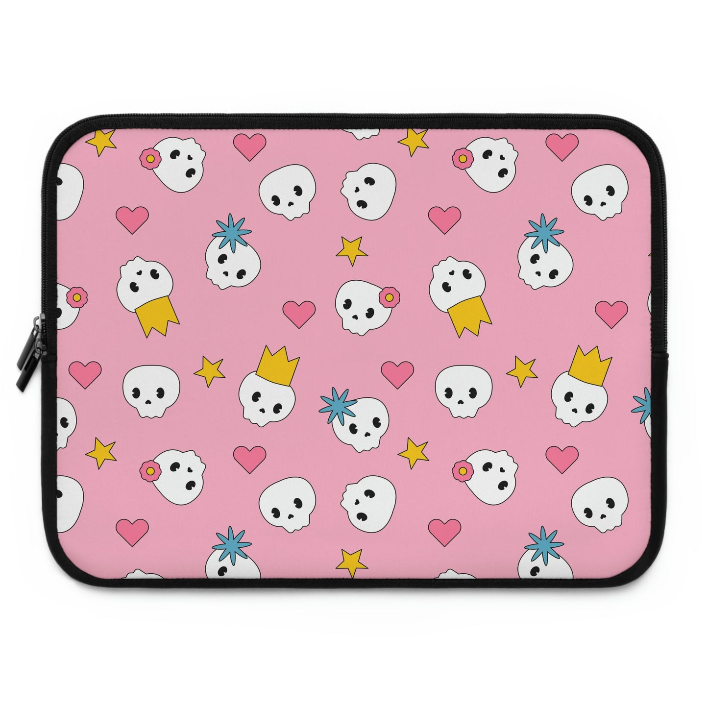 Pink Sculls Mobile Tablet Laptop Sleeve