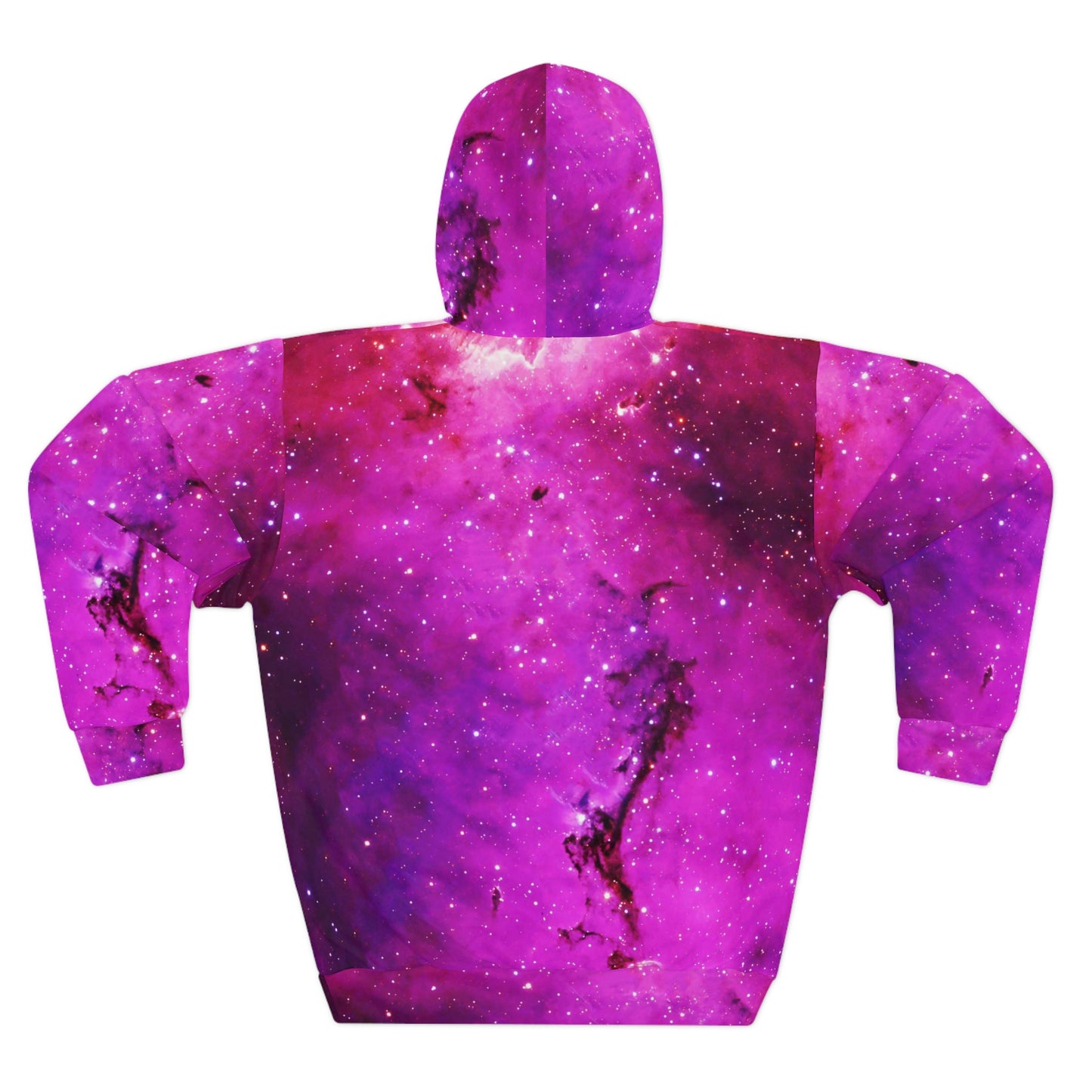 Pink Galaxy fog AOP Unisex Pullover Hoodie