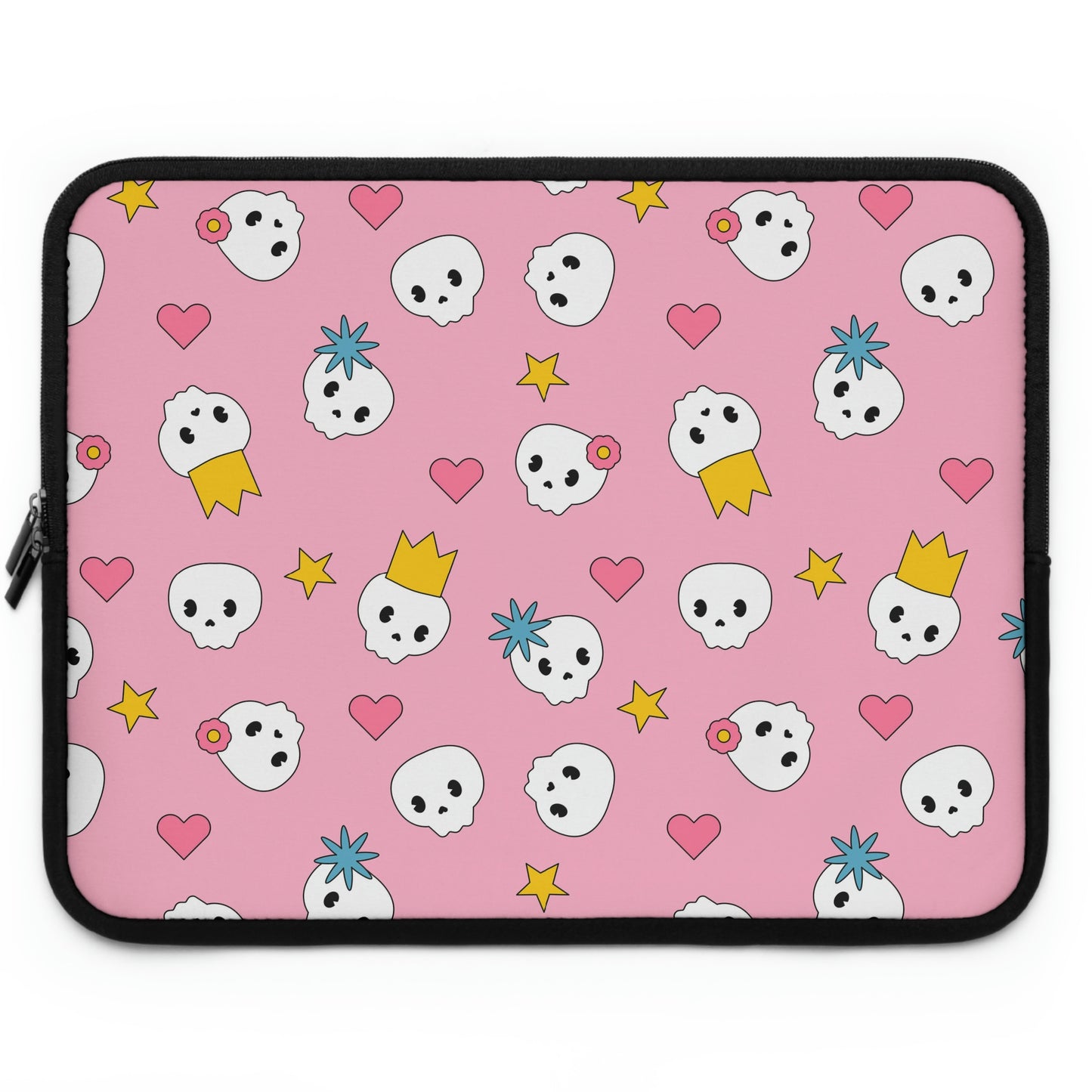 Pink Sculls Mobile Tablet Laptop Sleeve