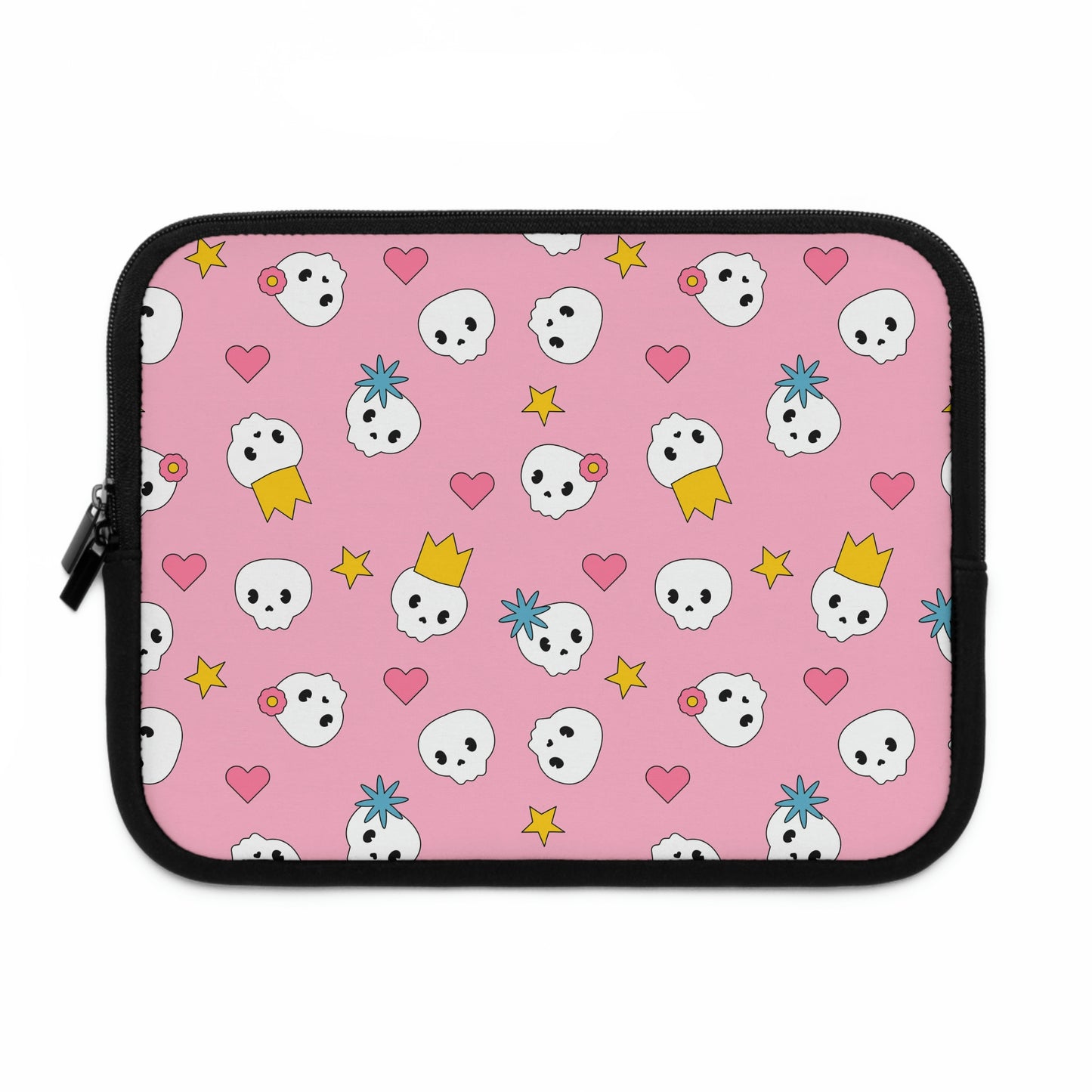 Pink Sculls Mobile Tablet Laptop Sleeve