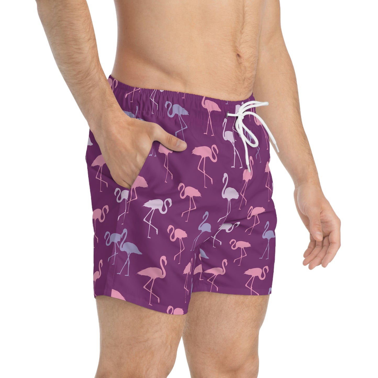 Flamingo Swim Trunks