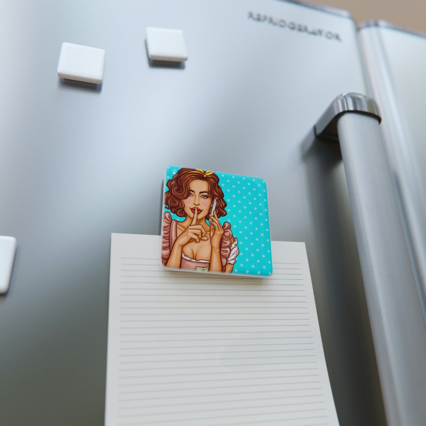 Porcelain Magnet, Square