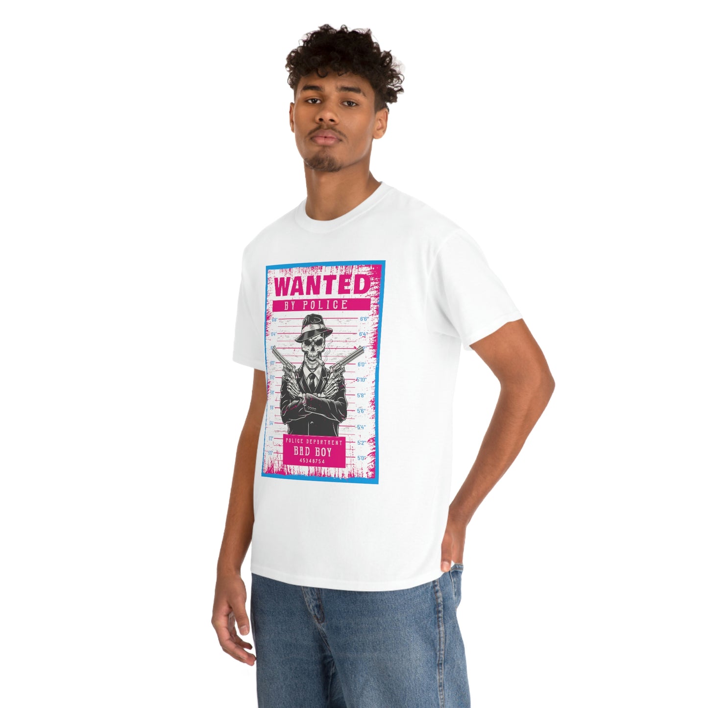 Copy of Wanted SKULL Unisex Heavy Cotton Tee