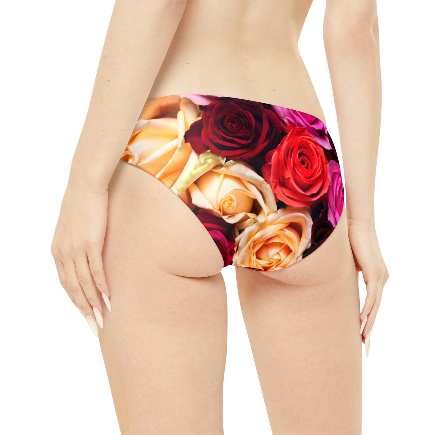 Roses Strappy Bikini Set